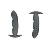 Shots OUCH! Finger Shaped 11.7 cm Metallic Silicone Butt Plug Butt Plugs