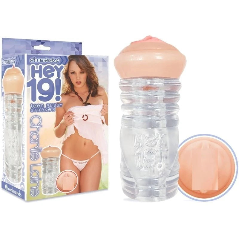 Hey 19! Teen Pussy Stroker, Charlie Laine Realistic Butts And Vaginas