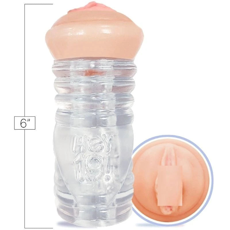 Hey 19! Teen Pussy Stroker, Charlie Laine Realistic Butts And Vaginas