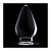 Lovetoy Flawless Tapered Tip Butt Plug 11.5cm Clear Butt Plugs