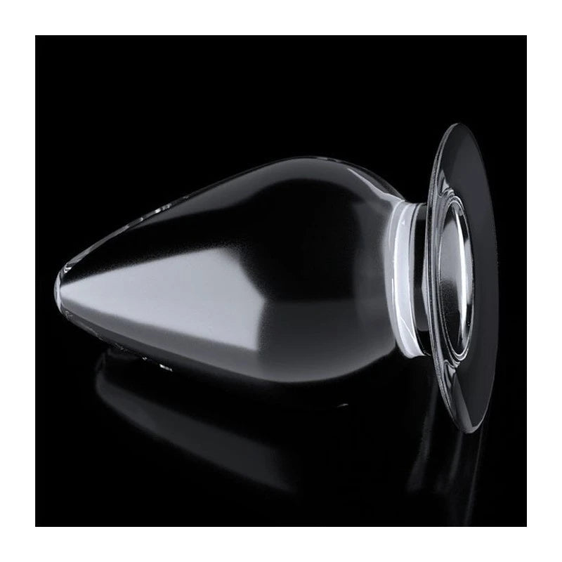 Lovetoy Flawless Tapered Tip Butt Plug 11.5cm Clear Butt Plugs