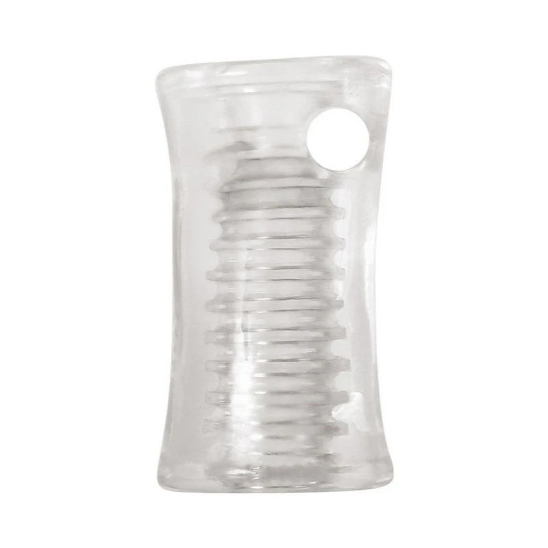 Zero Tolerance Pop Male Stroker With Vibrating Bullet Clear Masturbators and Strokers