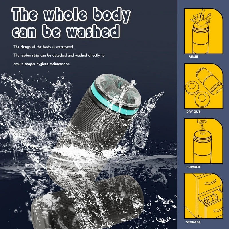 Lust Ripple Temptest Male Masturbator Black Masturbators and Strokers