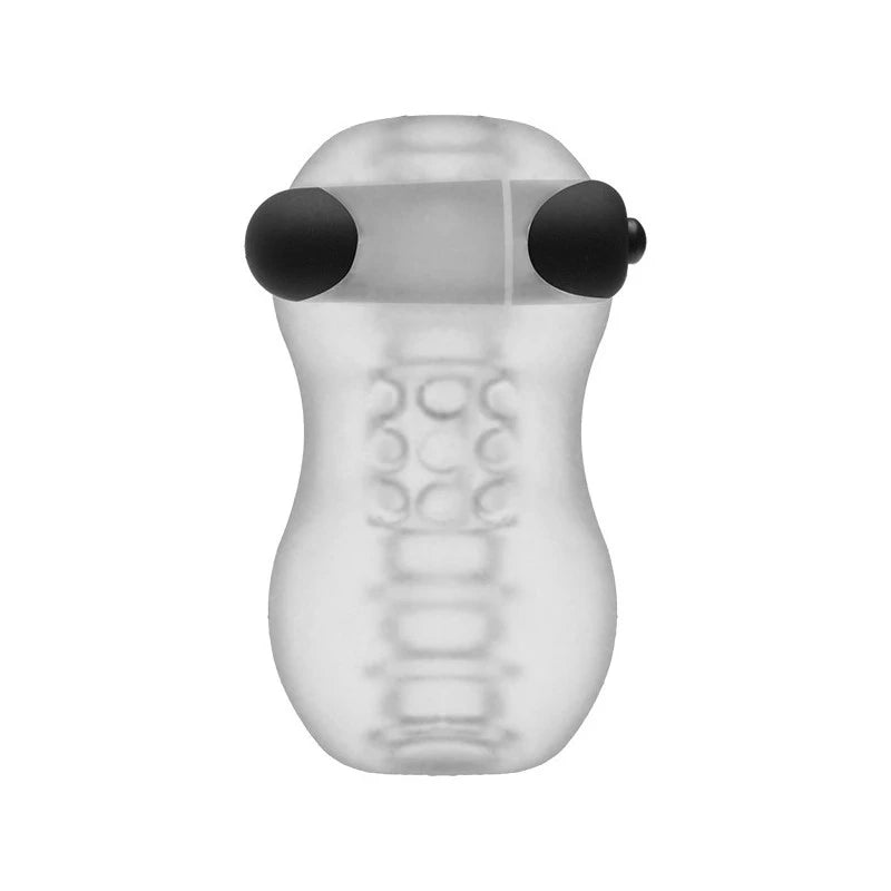 GoodHead Vibrating Helping Head Pro Male Masturbator Frost Masturbators and Strokers