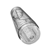 Main Squeeze OPTIX Uniquely Textured ULTRASKYN Male Masturbator Crystal Blue