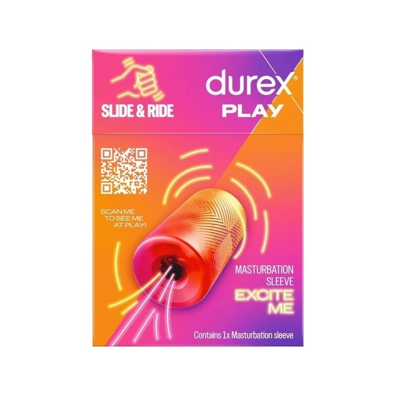 Durex Play Slide & Ride Textured Male Masturbation Sleeve Masturbators and Strokers