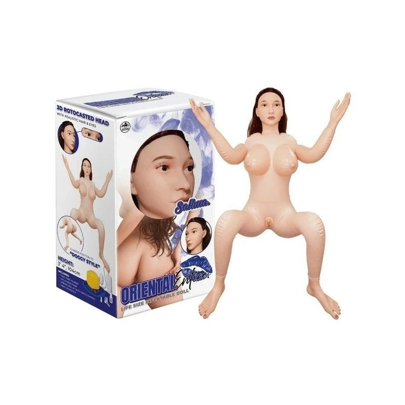 Oriental Entice Sakiua Life Size Inflatable Sex Doll Love Dolls