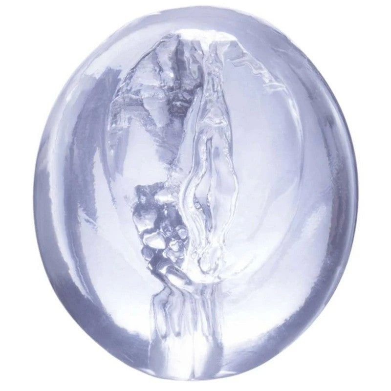 Cum On 3.5 Inches Soft Material Pocket Jelly Mens Stroker Masturbators and Strokers