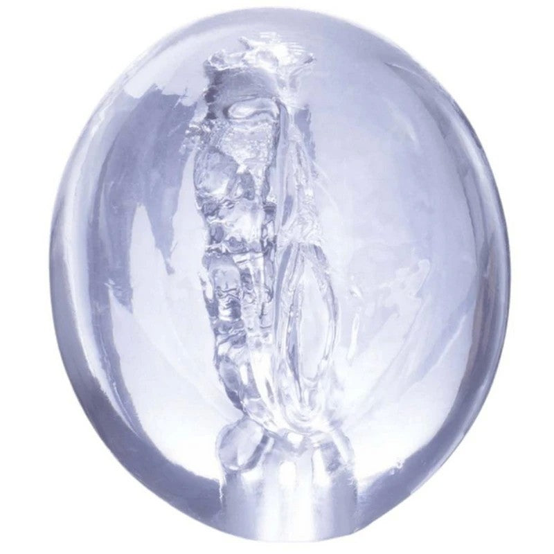 Cum On Stretchable Pocket Jelly Male Masturbator 3.5 Inches Masturbators and Strokers