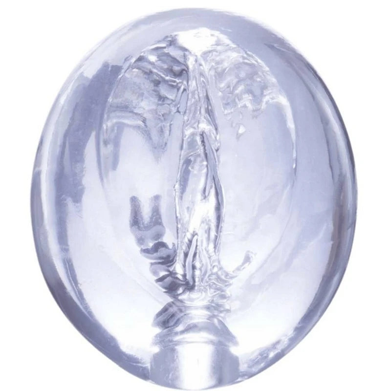 Cum On Pocket Jelly Flexible Male Masturbator 3.5 Inches Masturbators and Strokers