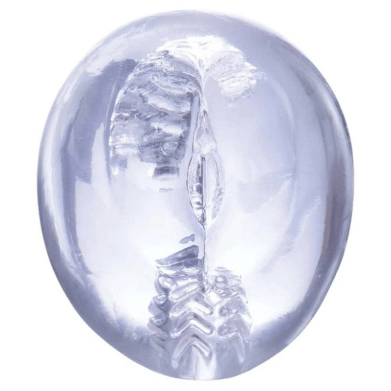 Cum On Pocket Jelly Transparent Mens Masturbator 3.5 Inches Masturbators and Strokers