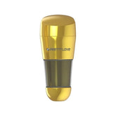 Pretty Love Kitty Vagina Automatic Male Masturbator Gold