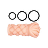 Crazy Bull Michelle Firm Vagina Vibrating Realistic Stroker Flesh Masturbators and Strokers