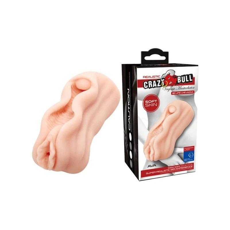 Crazy Bull Ava Vagina Realistic Mens Masturbator Flesh Masturbators and Strokers