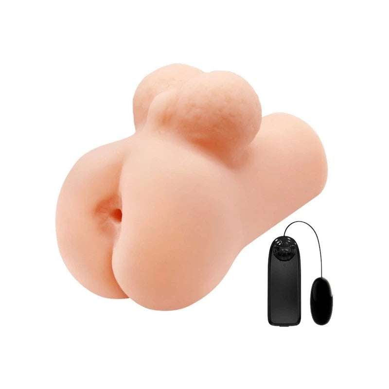 Crazy Bull Vibrating Jack Realistic Ass Masturbator Flesh Realistic Butts And Vaginas