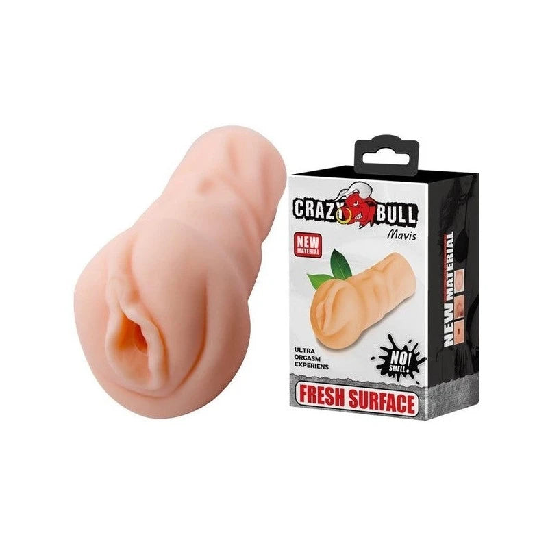 Crazy Bull Mavis Compact & Portable Male Masturbator Flesh Realistic Butts And Vaginas
