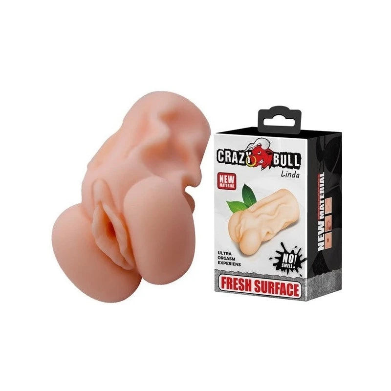 Crazy Bull Linda Realistic Mens Masturbator Flesh Realistic Butts And Vaginas