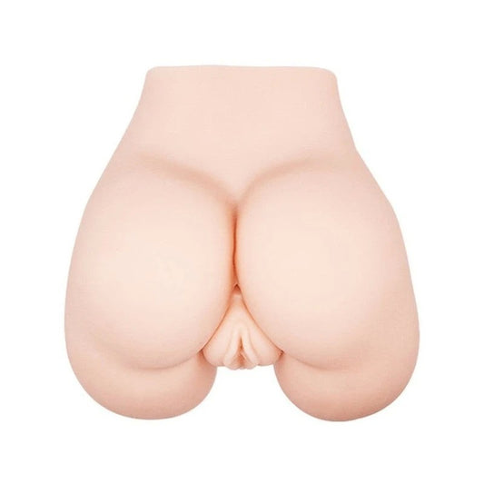 Crazy Bull Back door Vibrating Vagina & Anal Stimulator Flesh - Realistic Butts And Vaginas