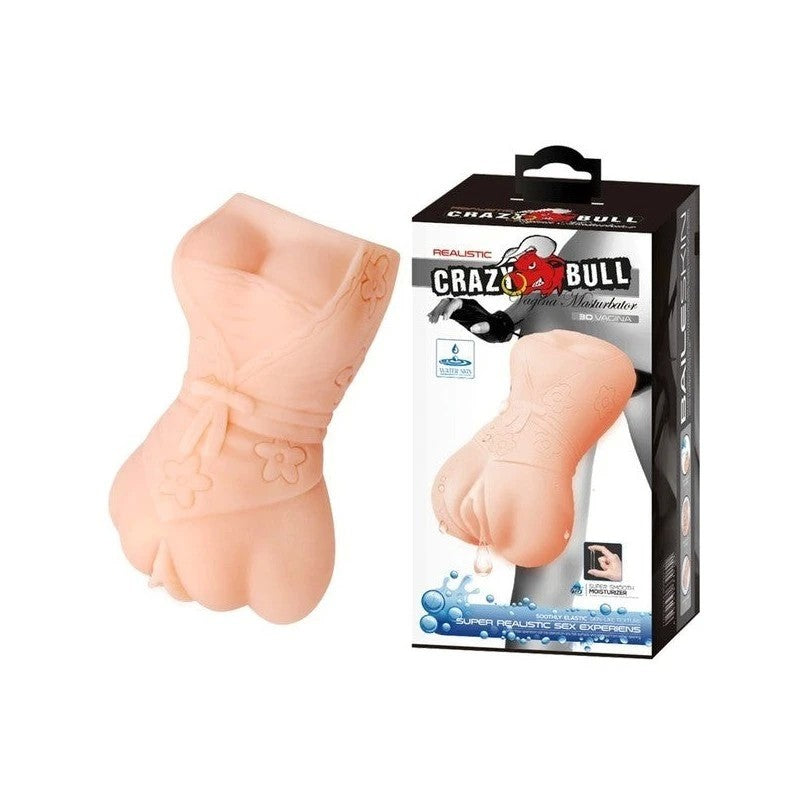 Crazy Bull Water Activated 3D Realistic Vagina Male Stroker Flesh Realistic Butts And Vaginas