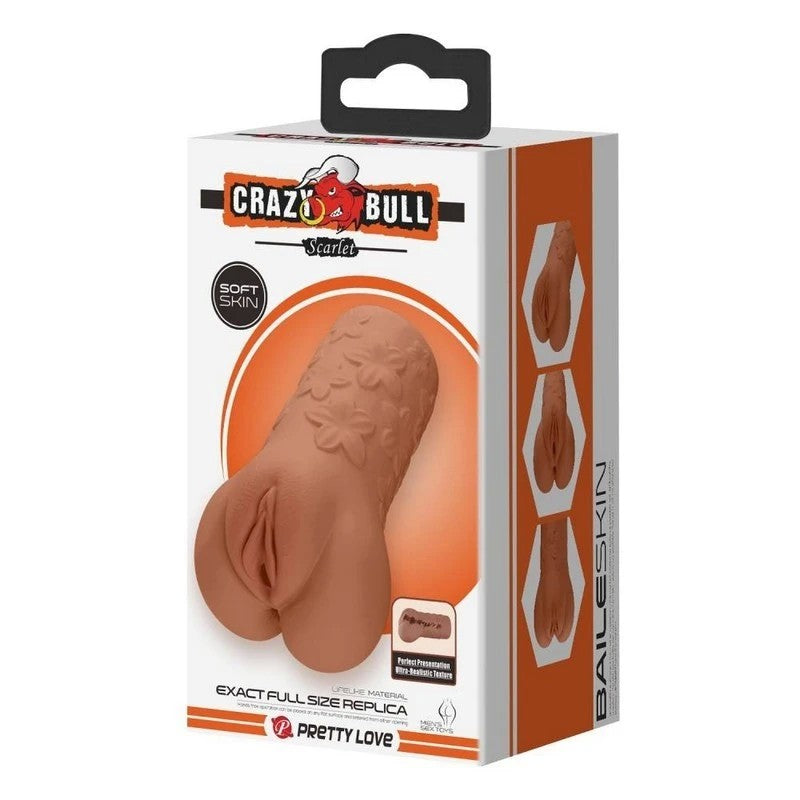 Crazy Bull Scarlet Realistic Pussy Masturbator with Lifelike Details Realistic Butts And Vaginas