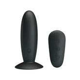 Mr Play Remote Control Vibrating Anal Plug Black Butt Plugs