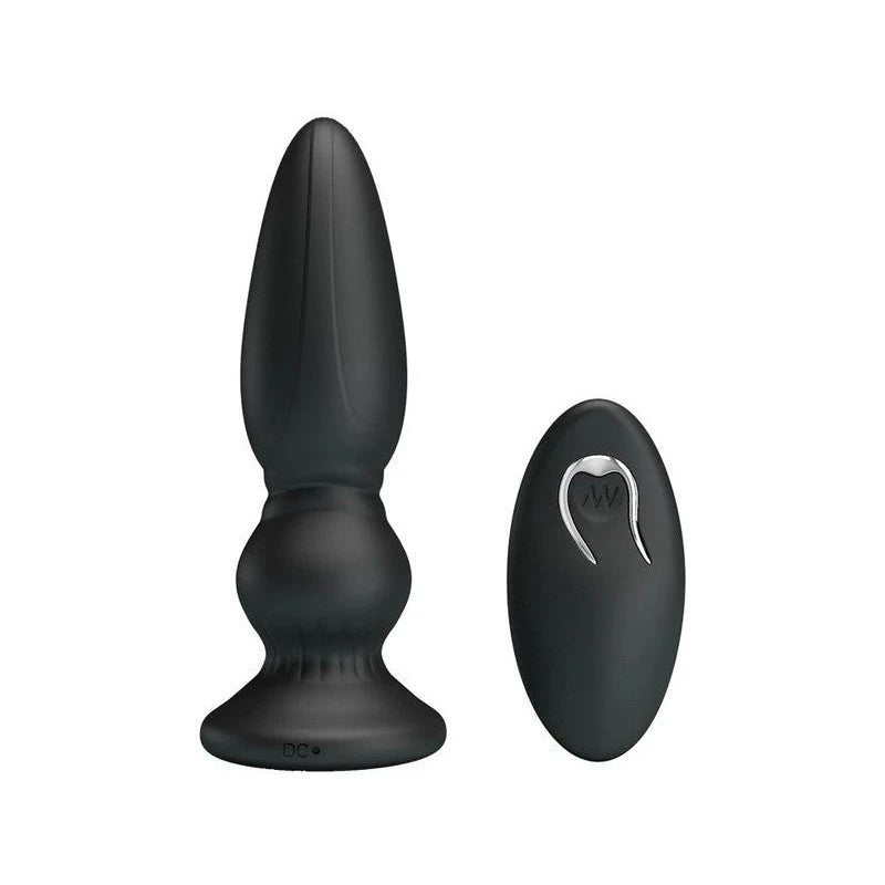 Mr Play Powerful Vibrating Prostate Anal Plug Black Prostate Toys