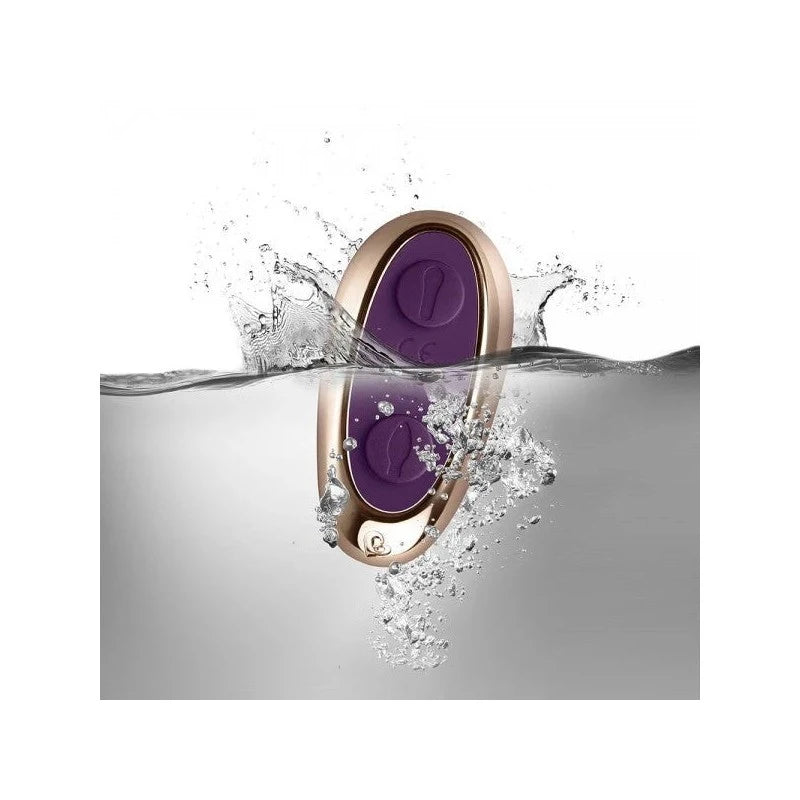 Rocks Off Petite Sensations Desire Remote Control Butt Plug Purple Butt Plugs