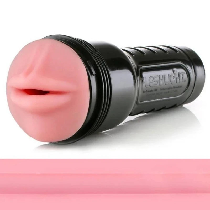 Fleshjack Pink Mouth Original Blowjob Male Stroker Fleshlight Male Masturbators