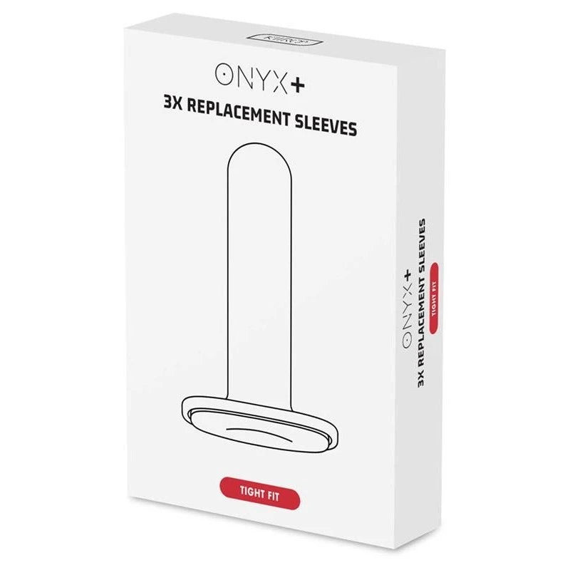 Kiiroo Onyx+ 3 Pack Tight Fit Replacement Sleeve Masturbators and Strokers