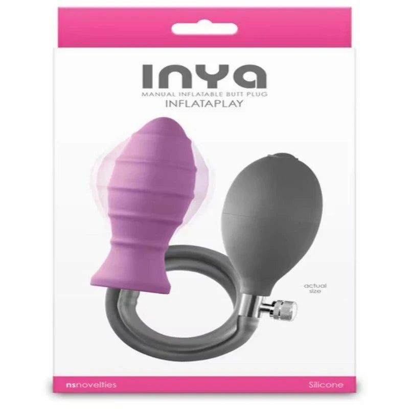 NS Novelties INYA InflataPlay Anal Plug Butt Plugs