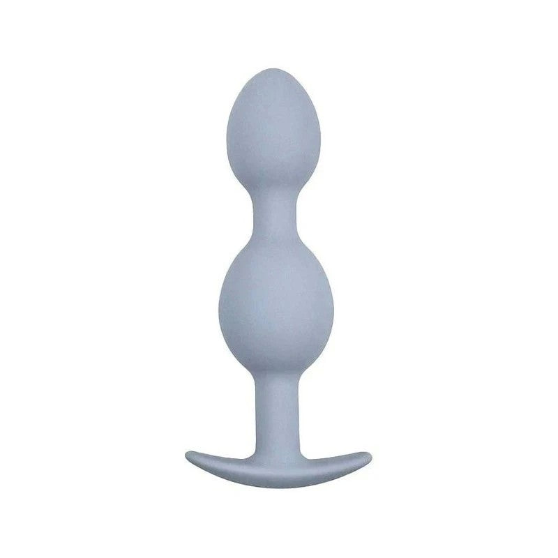 Adam & Eve VIBRA-BALL TRIO Weighted Anal Training Set Grey Butt Plugs