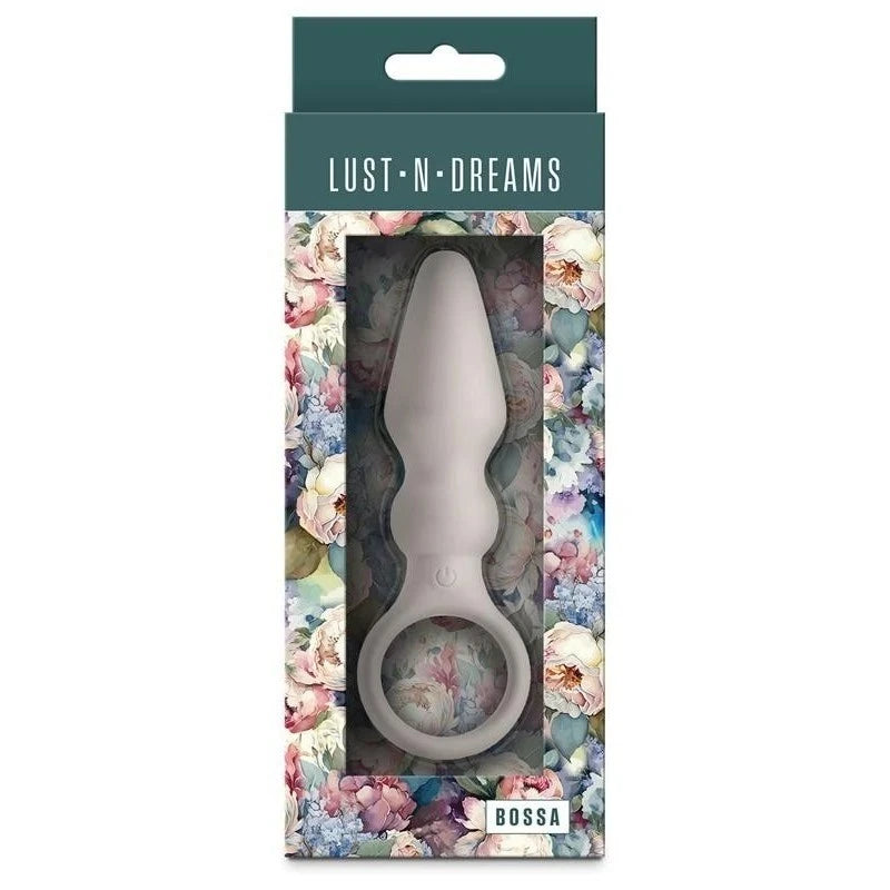 NS Novelties Lust-n-Dreams Bossa Anal Vibrator Fog Anal Vibrators