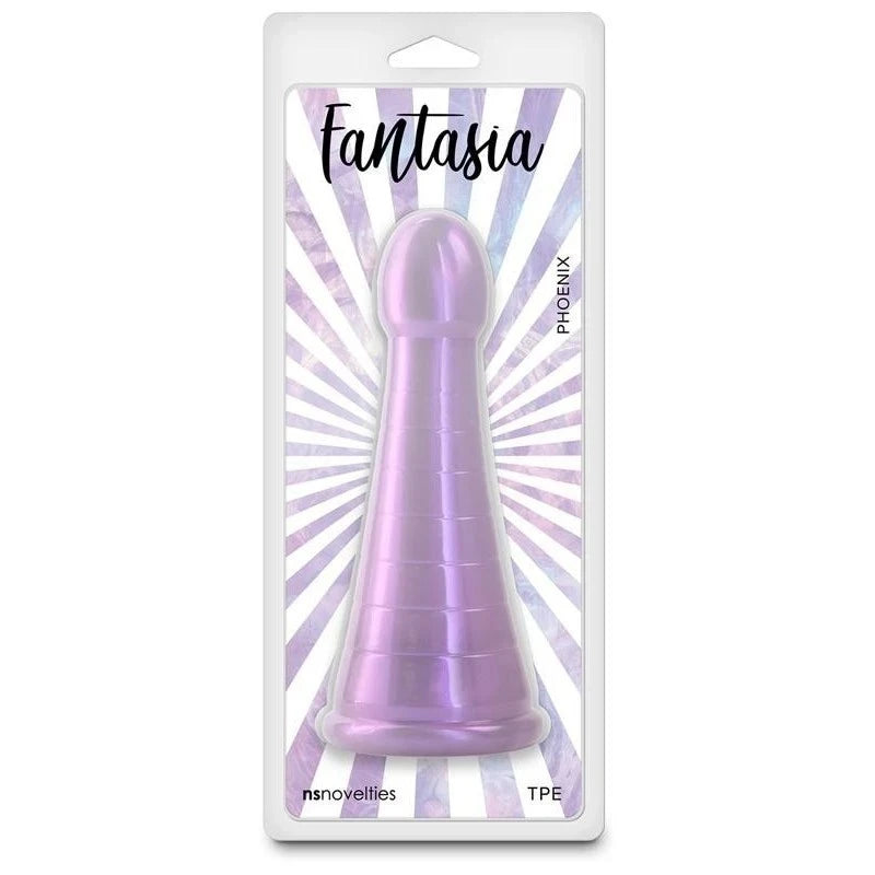 NS Novelties Fantasia Phoenix Flexible Anal Dildo Orchid Anal Dildos