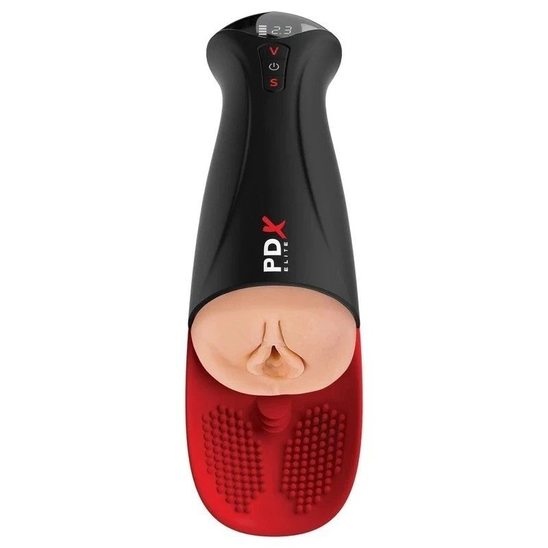 PDX Elite Fuck-O-Matic Pro XL Realistic Male Masturbator Masturbators and Strokers