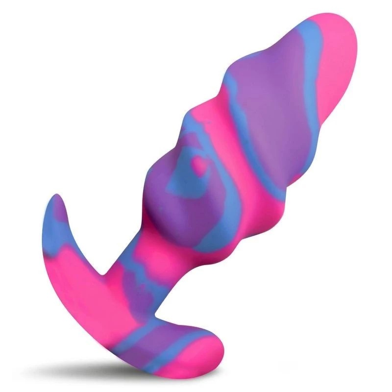 Creature Cocks Unicorn Swirl Silicone Butt Plug Butt Plugs