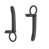 Pretty Love Moses Cock and Ball Ring Anal Dildo Black Anal Dildos