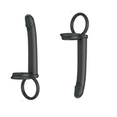 Pretty Love Moses Cock and Ball Ring Anal Dildo Black Anal Dildos