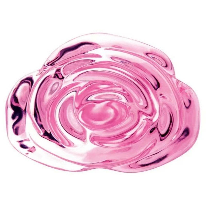 b-Vibe Pink Roses Glass Anal Plug Training Set Butt Plugs