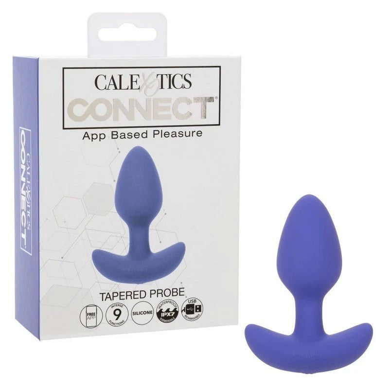 CalExotics Connect Tapered Vibrating Anal Probe Butt Plugs
