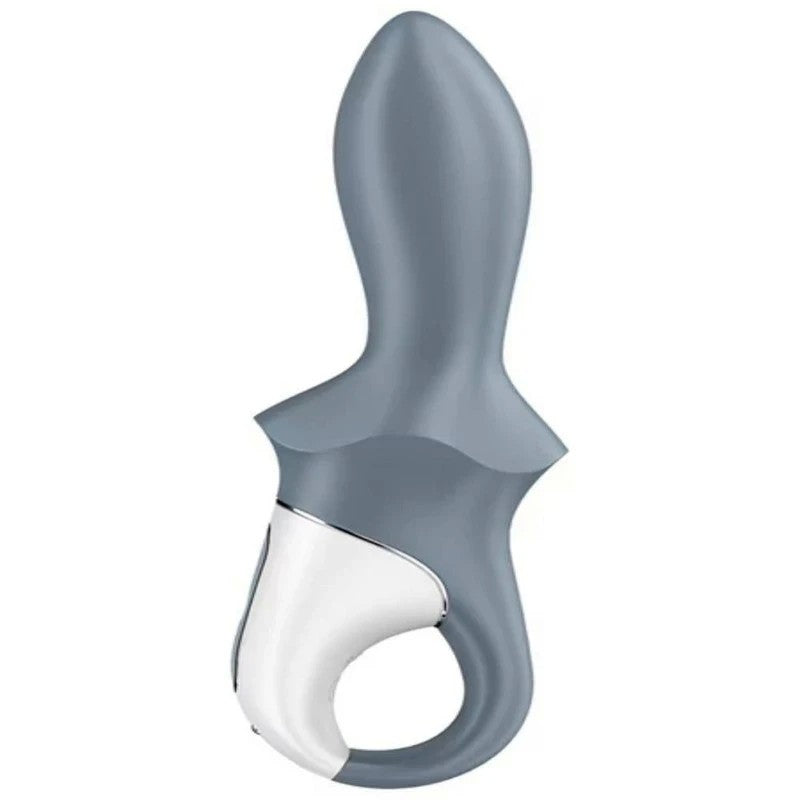 Satisfyer Air Pump Booty 1 Inflatable Anal Vibrator Grey Anal Vibrators