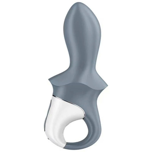 Satisfyer Air Pump Booty 1 Inflatable Anal Vibrator Grey Anal Vibrators