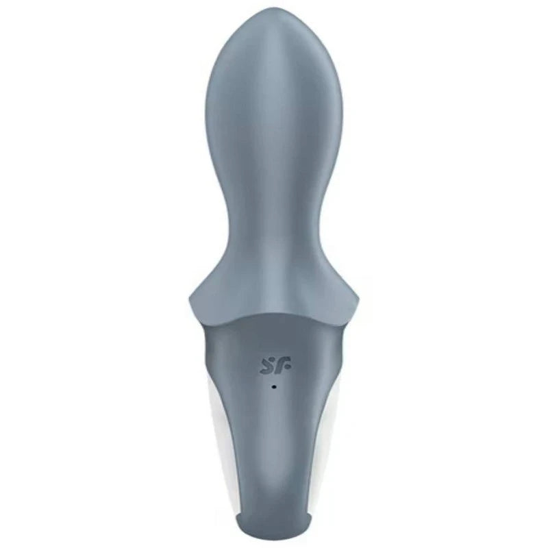 Satisfyer Air Pump Booty 1 Inflatable Anal Vibrator Grey Anal Vibrators