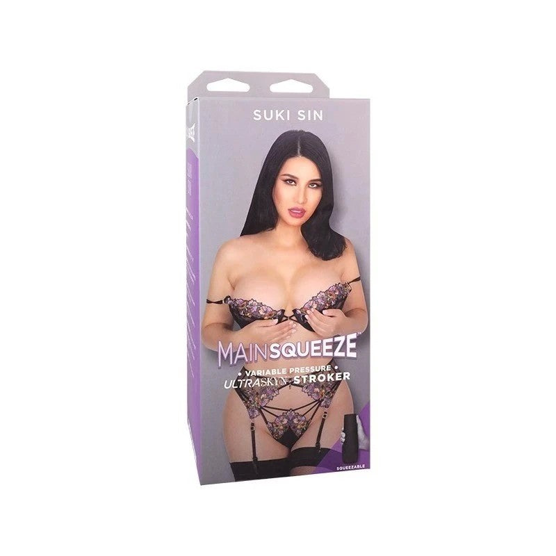 Doc Johnson Main Squeeze Suki Sin Vagina Stroker Flesh Masturbators and Strokers
