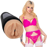 Doc Johnson Main Squeeze Kiley Corrupt Vagina Stroker Flesh Masturbators and Strokers