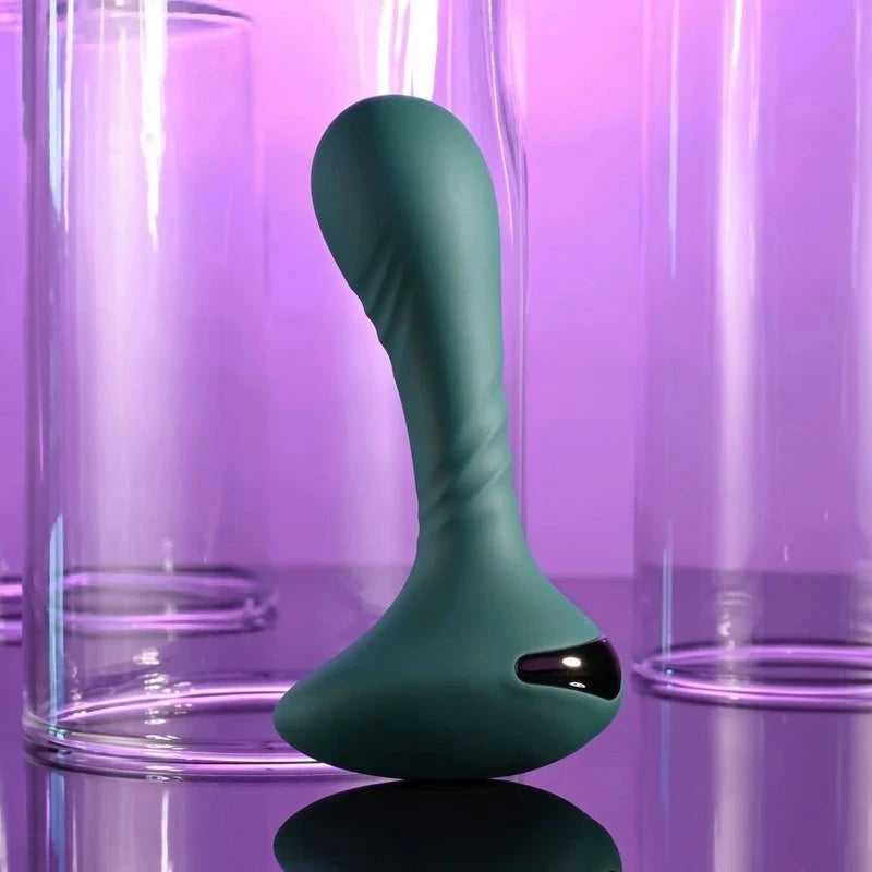 Gender X GOES ANYWHERE Rechargeable Anal Vibrator Green Anal Vibrators
