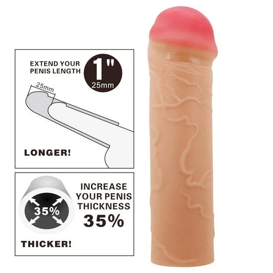 Pretty Love Nile 6.5 Inch Erection Enhancer Penis Sleeve Penis Sleeves and Extenders