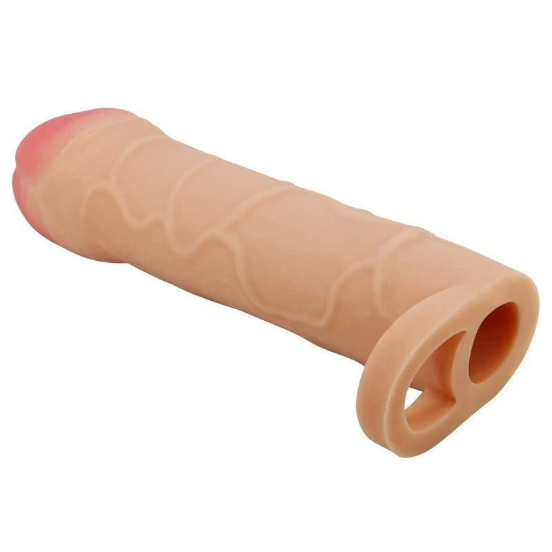 Pretty Love Bunion 6.5 Inch Cock Extender Sleeve Penis Sleeves and Extenders