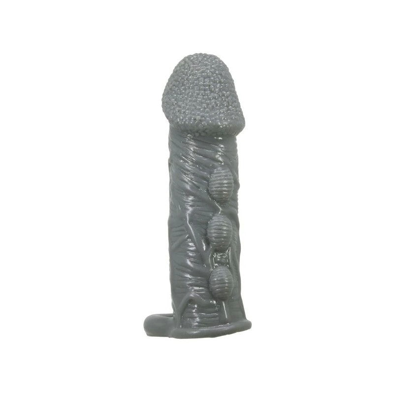 Pretty Love Realistic Stretchy Penis Sleeve Black Penis Sleeves and Extenders