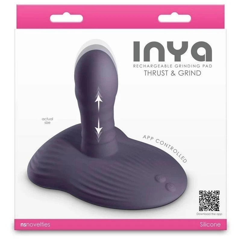 INYA Thrust and Grind App Control Personal Massager Gray Personal Massagers