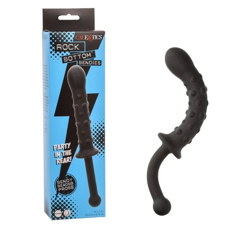 CalExotics Rock Bottom Bendies Bendy Beaded Anal Probe Butt Plugs